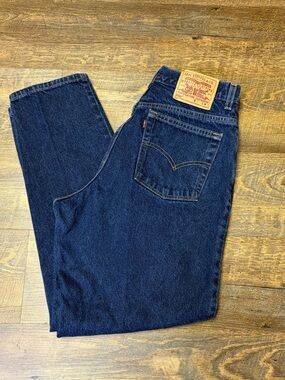 Vintage Y2K Levi’s 550 Jeans Women 16 Misses Relaxed Fit Tapered Leg Made In USA